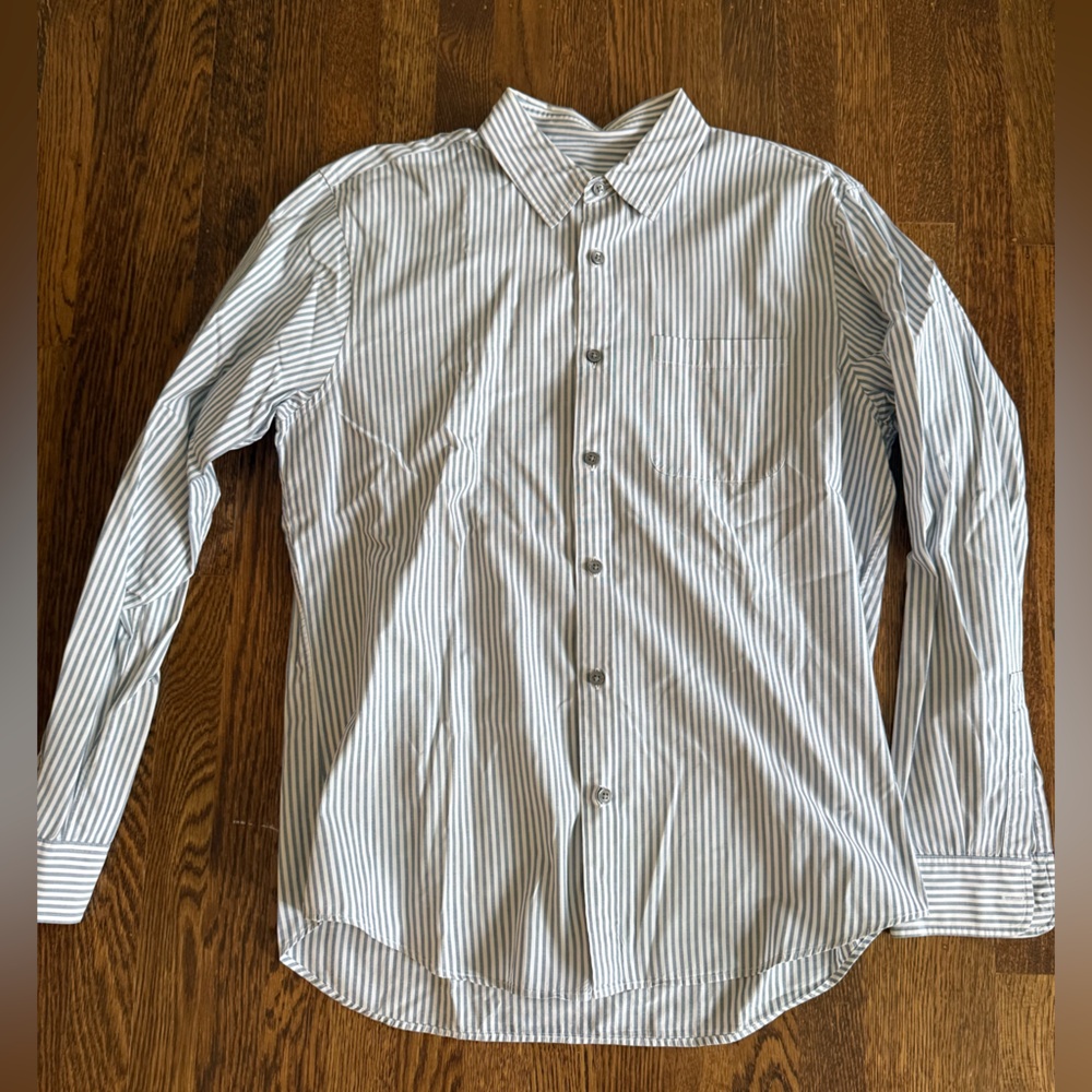 Men's club Monaco slim fit Striped Button-Down Shirt